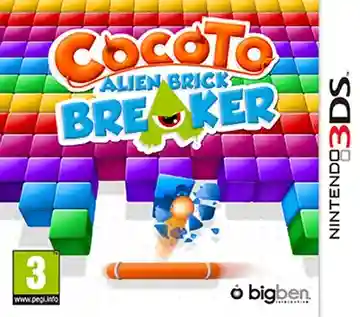 Cocoto - Alien Brick Breaker (Europe) (En,Fr,De,Es,It,Nl,Pt,Sv,No,Da,Fi)-Nintendo 3DS